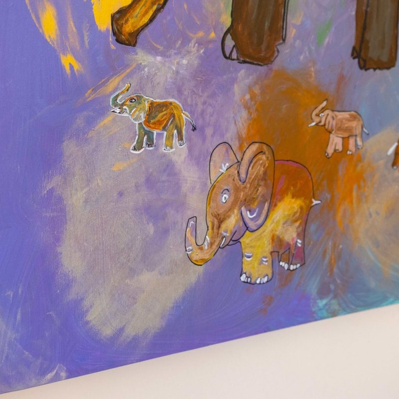 Hands of God; 100 x 120 cm (2)